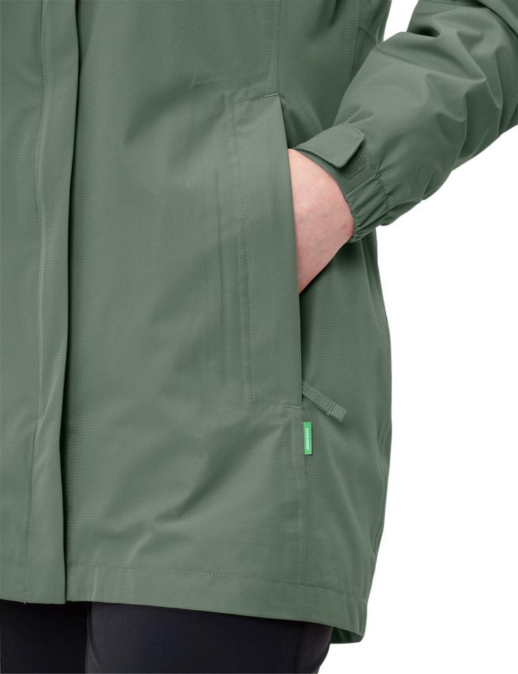 VAUDE VAUDE Women's Escape Parka Outdoorjacke Damen - agave - 0 | SportScheck