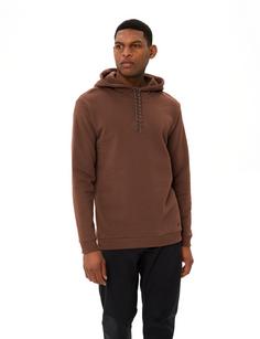Rückansicht von VAUDE Men's Manukau Hoody III Sweatshirt Herren tobacco