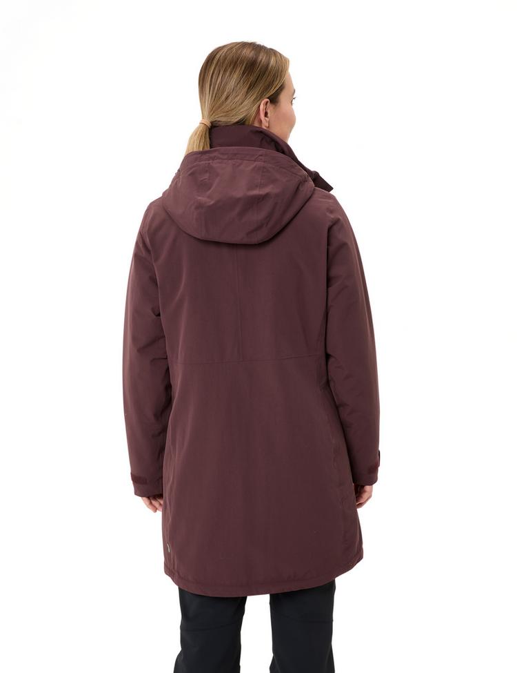VAUDE VAUDE Women's Skomer Wool Parka II Outdoorjacke Damen - dark oak - 1 | SportScheck