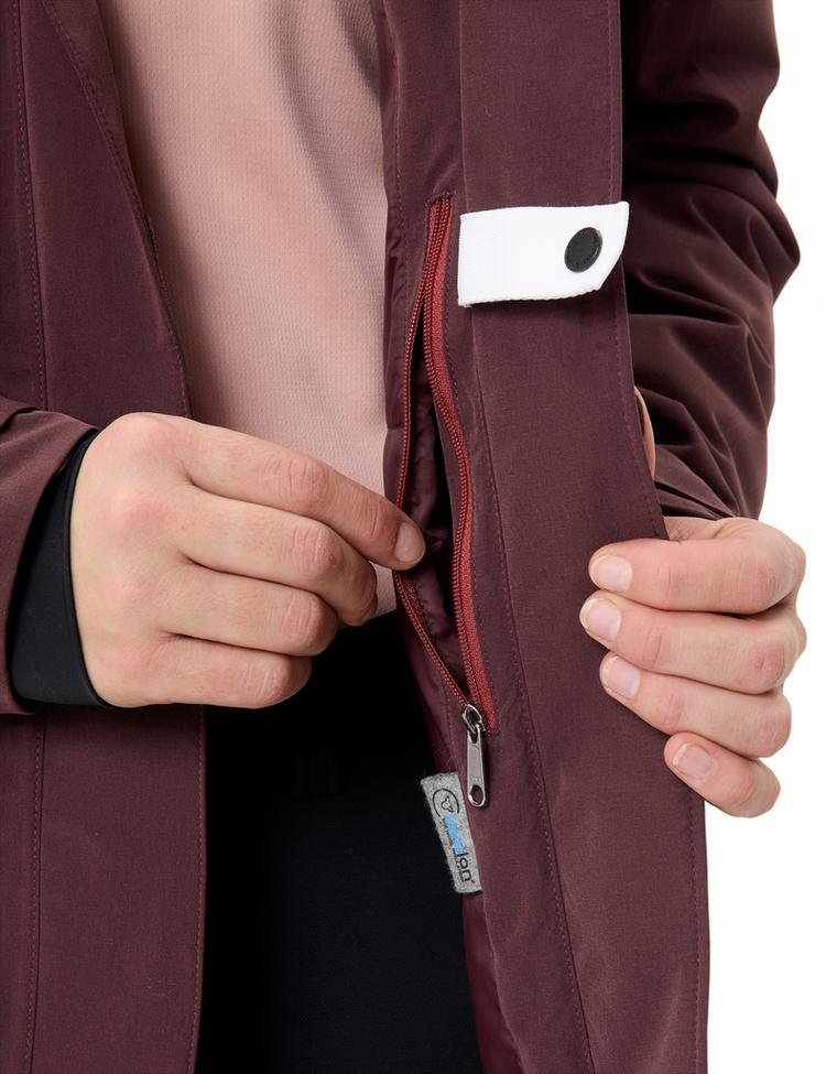 VAUDE VAUDE Women's Skomer Wool Parka II Outdoorjacke Damen - dark oak - 1 | SportScheck