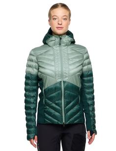 Rückansicht von VAUDE Women's Sesvenna Pro Jacket II Outdoorjacke Damen dusty fern