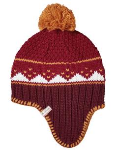 Rückansicht von VAUDE Kids Knitted Cap IV Bommelmütze Kinder redeva