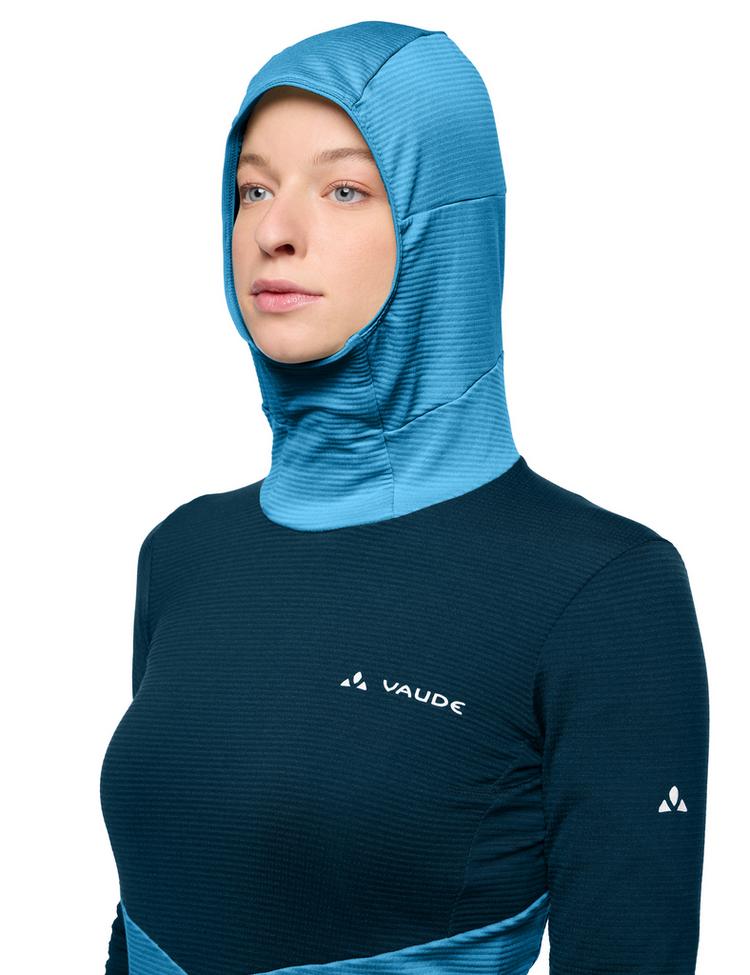 VAUDE VAUDE Women's Monviso Hoody Sweatshirt Damen - shore blue - 0 | SportScheck