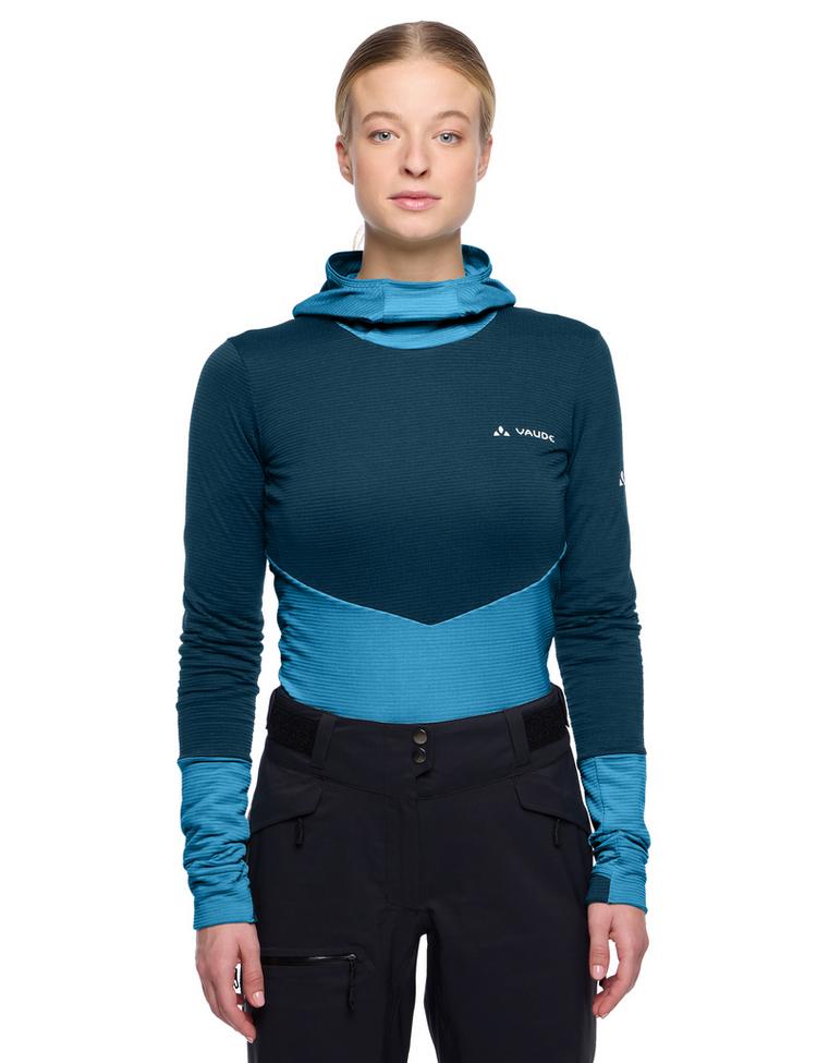 VAUDE VAUDE Women's Monviso Hoody Sweatshirt Damen - shore blue - 2 | SportScheck