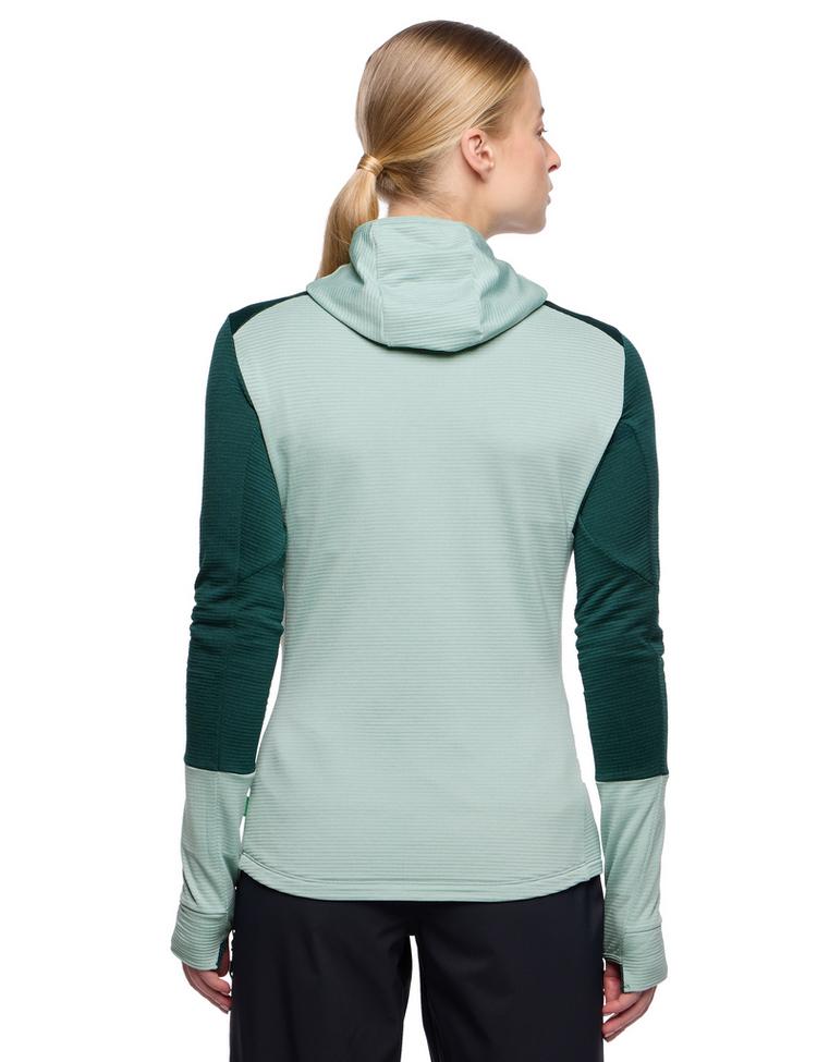 VAUDE VAUDE Women's Monviso Hoody Sweatshirt Damen - dusty fern - 1 | SportScheck