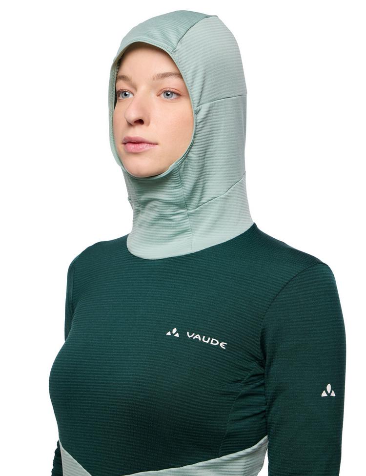 VAUDE VAUDE Women's Monviso Hoody Sweatshirt Damen - dusty fern - 0 | SportScheck