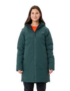 Rückansicht von VAUDE Women's Mineo Coat IV Outdoorjacke Damen deep pond