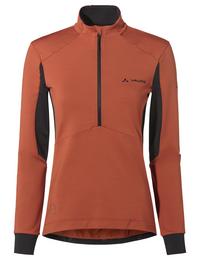 VAUDE Women's Kuro Halfzip LS Tricot Trikot Damen - buckeye