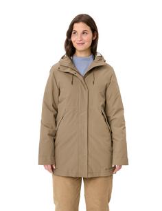 Rückansicht von VAUDE Women's Coreway Parka Outdoorjacke Damen oat