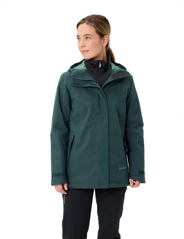 VAUDE VAUDE Women's Neyland 3in1 Jacket Outdoorjacke Damen - deep pond - 0 | SportScheck