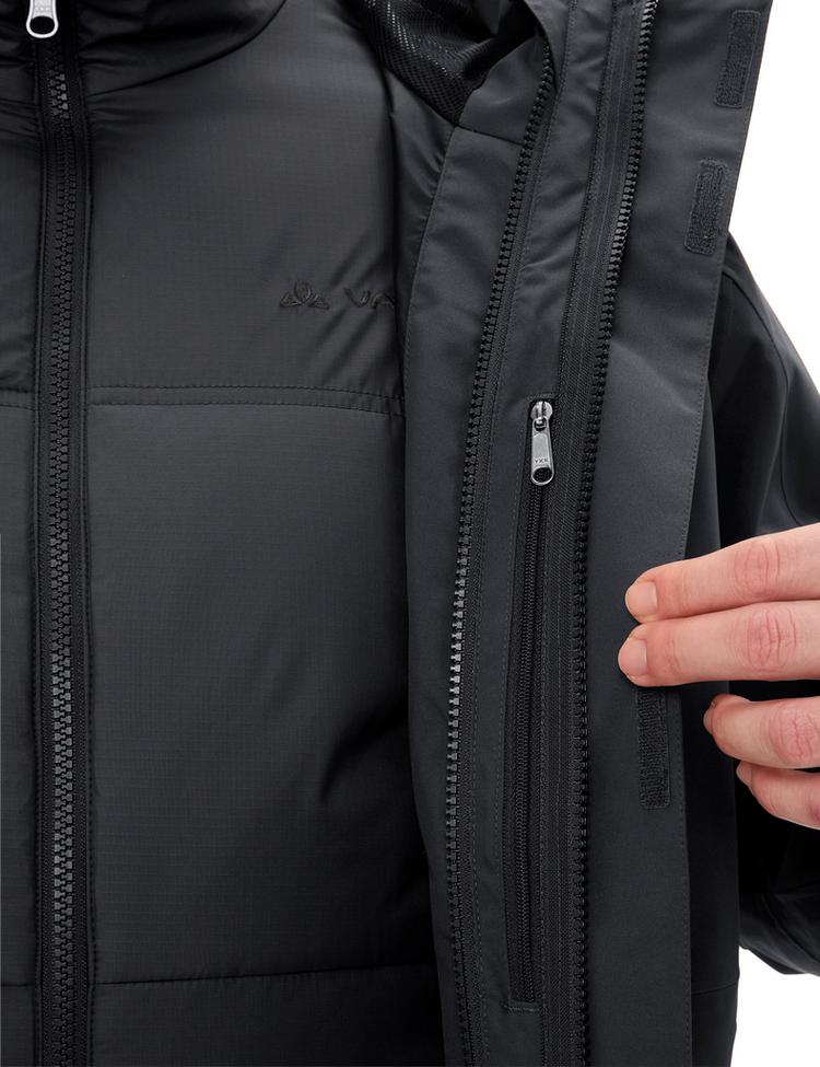 VAUDE VAUDE Men's Neyland 3in1 Jacket Doppeljacke Herren - black - 1 | SportScheck