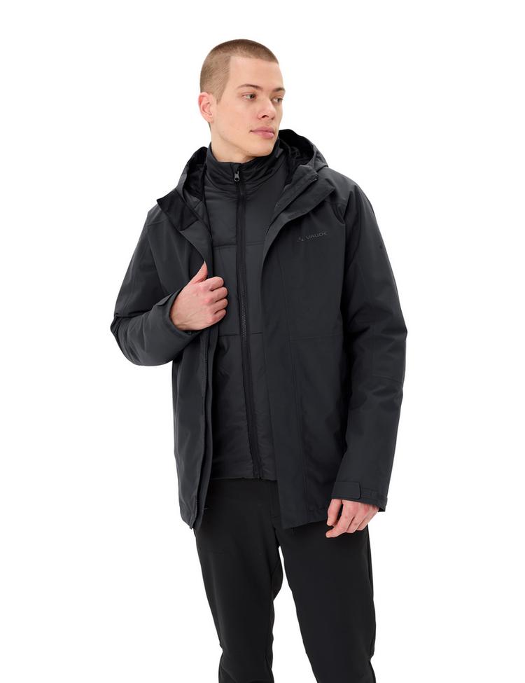 VAUDE VAUDE Men's Neyland 3in1 Jacket Doppeljacke Herren - black - 6 | SportScheck