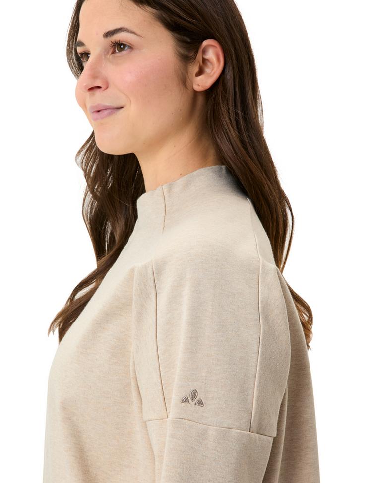 VAUDE VAUDE Women's Coreway Pullover T-Shirt Damen - linen - 1 | SportScheck