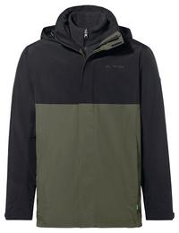 VAUDE Men's Rosemoor 3in1 Jacket Doppeljacke Herren - black/khaki