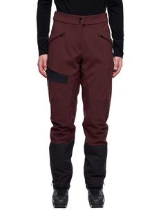 Rückansicht von VAUDE Women's Monviso Alpine Pants Funktionshose Damen dark oak