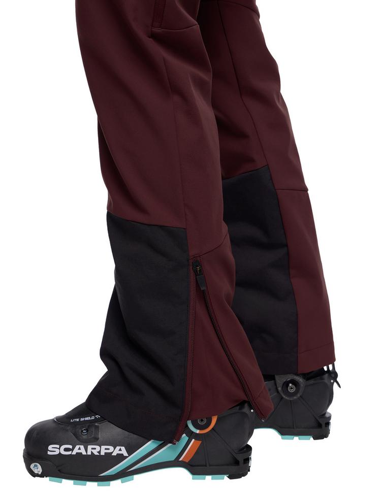 VAUDE VAUDE Women's Monviso Alpine Pants Funktionshose Damen - dark oak - 1 | SportScheck