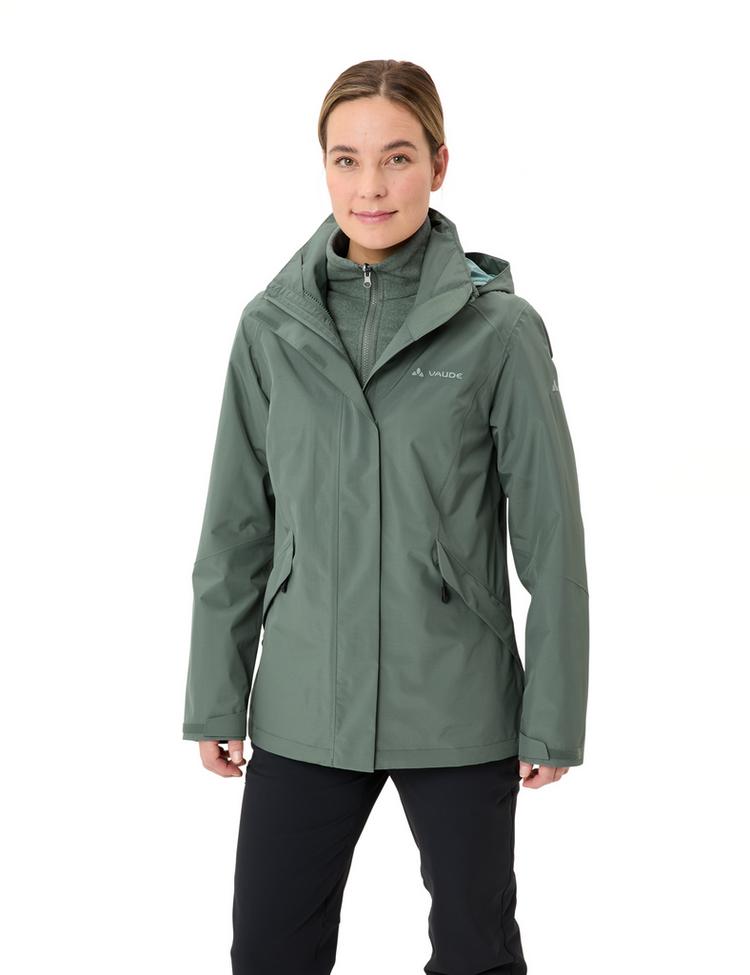 VAUDE VAUDE Women's Rosemoor 3in1 Jacket II Outdoorjacke Damen - agave - 0 | SportScheck