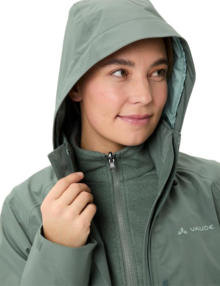 VAUDE VAUDE Women's Rosemoor 3in1 Jacket II Outdoorjacke Damen - agave - 1 | SportScheck