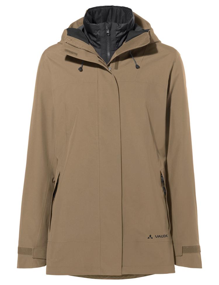 VAUDE VAUDE Women's Neyland 3in1 Jacket Outdoorjacke Damen - oat - 0 | SportScheck