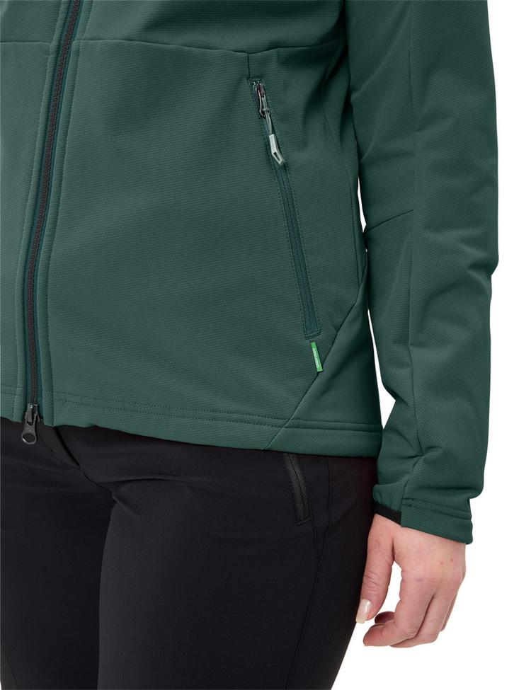 VAUDE VAUDE Women's Elope Stormfleece Hoody Outdoorjacke Damen - deep pond - 1 | SportScheck