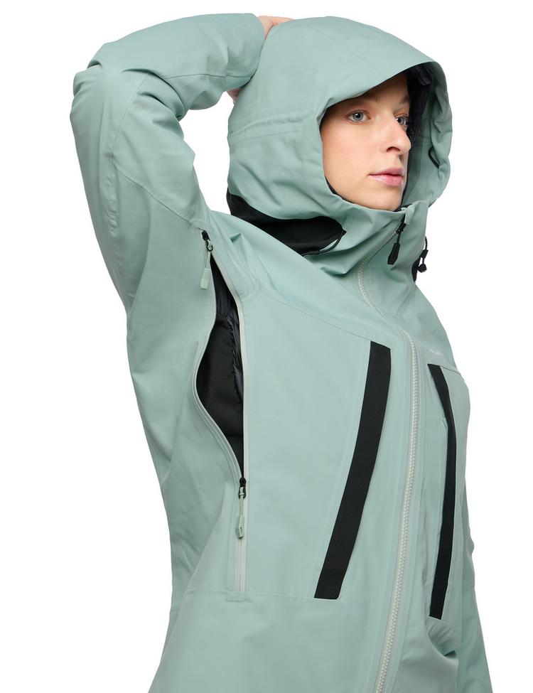 VAUDE VAUDE Women's Monviso 2,5L Jacket Outdoorjacke Damen - dusty fern - 0 | SportScheck