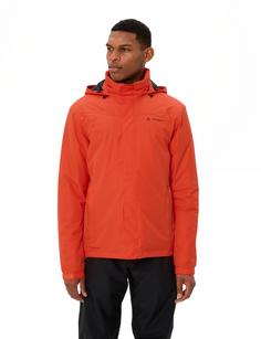 Rückansicht von VAUDE Men's Escape Bike Warm Jacket Outdoorjacke Herren glowing red
