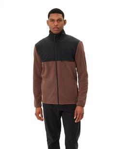 Rückansicht von VAUDE Men's Mineo Fleece Jacket II Outdoorjacke Herren tobacco