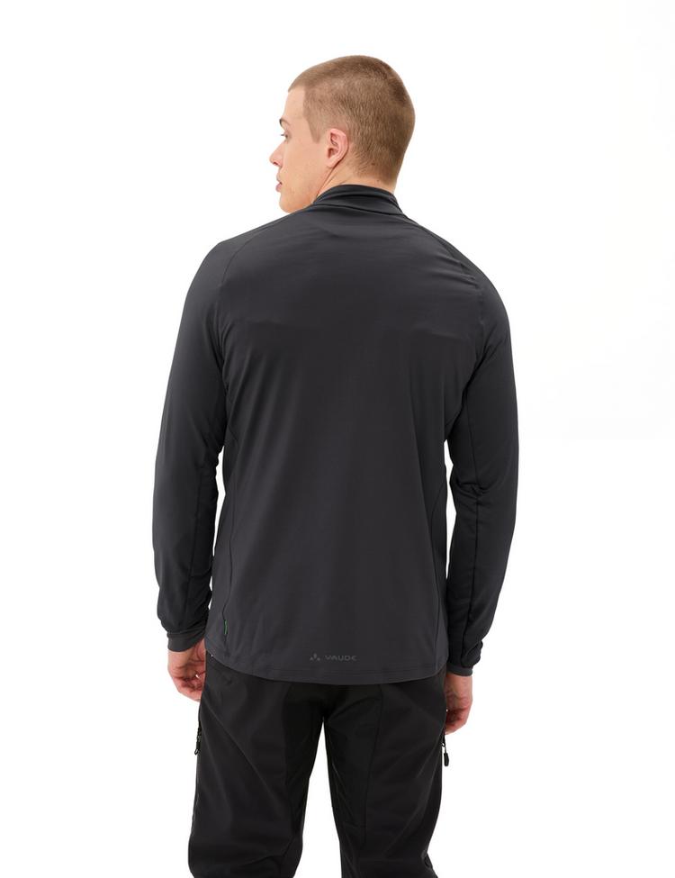 VAUDE VAUDE Men's Qimsa Halfzip LS Shirt T-Shirt Herren - black - 1 | SportScheck