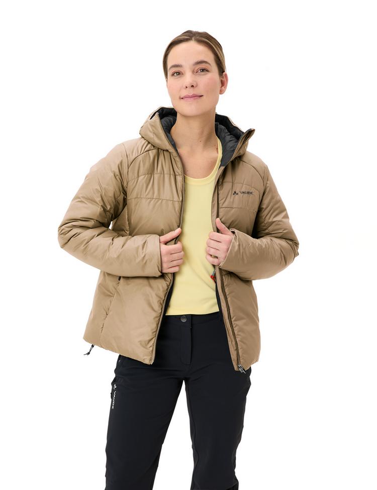 VAUDE VAUDE Women's Neyland Hooded Insulation Jacket Outdoorjacke Damen - oat - 2 | SportScheck