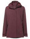 VAUDE Women's Neyland 3in1 Jacket Outdoorjacke Damen - dark oak