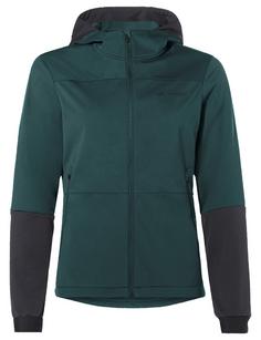 VAUDE Women's Qimsa Hooded Softshell Jacket Outdoorjacke Damen deep pond