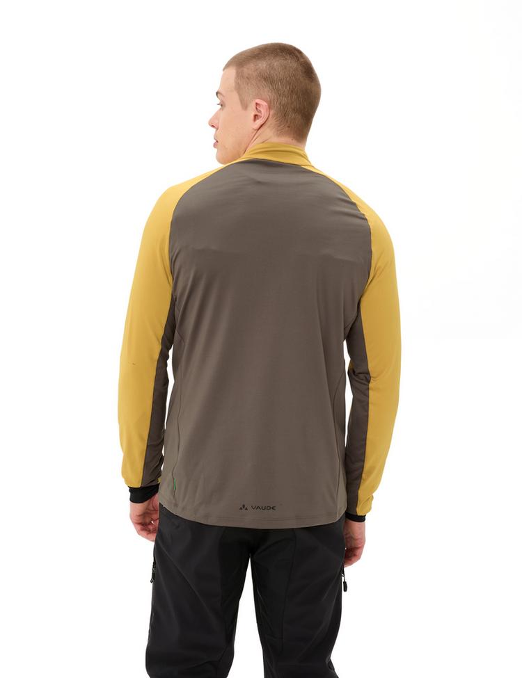 VAUDE VAUDE Men's Qimsa Halfzip LS Shirt T-Shirt Herren - savanna - 1 | SportScheck