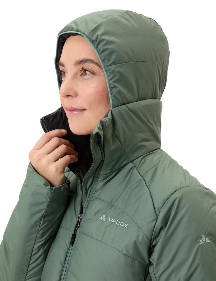 VAUDE VAUDE Women's Neyland Hooded Insulation Jacket Outdoorjacke Damen - agave - 0 | SportScheck