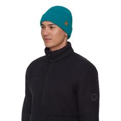 Rückansicht von Mammut Fleece Beanie deep teal