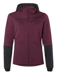 VAUDE Women's Qimsa Hooded Softshell Jacket Outdoorjacke Damen cassis uni
