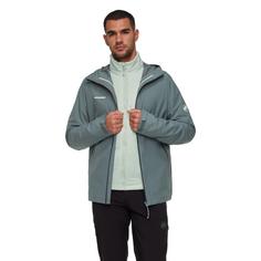 Rückansicht von Mammut Alto Light 3in1 Hooded Hardshelljacke Herren strata-silver sage