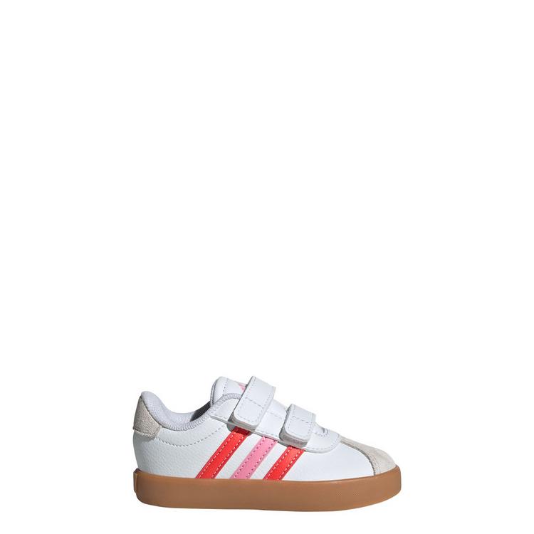 adidas adidas VL Court 3.0 Kids Schuh Sneaker Kinder - Cloud White / Bright Red / Bliss Pink - 0 | SportScheck