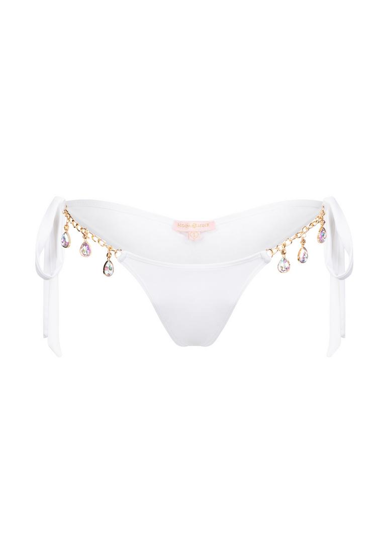 Moda Minx Moda Minx Iris Droplet Bikini Hose Damen - White - 0 | SportScheck