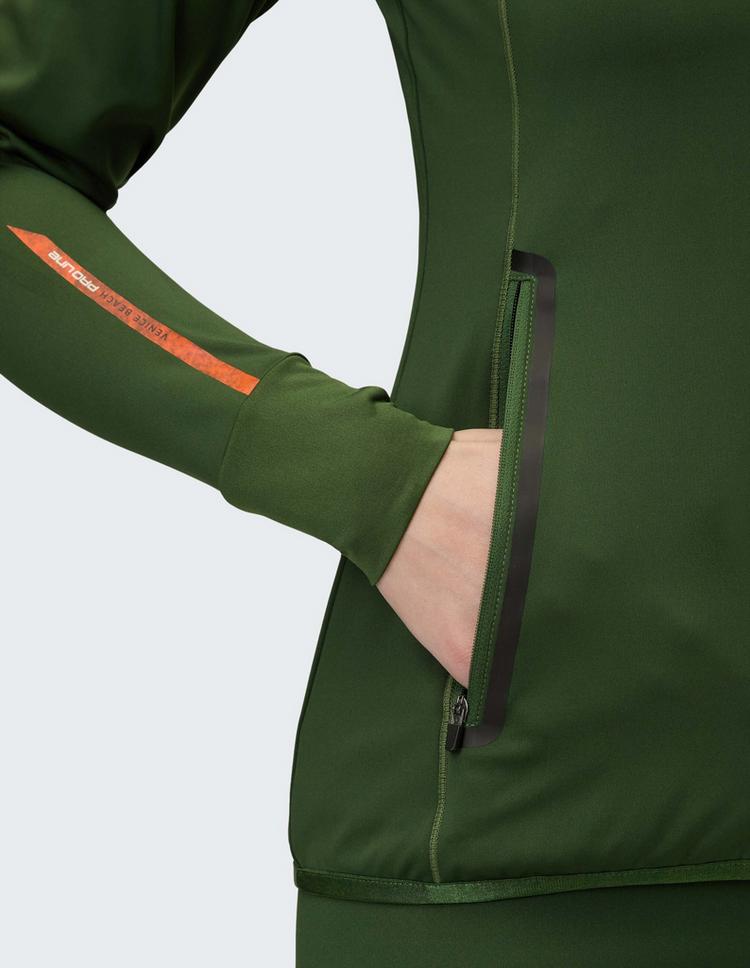 VENICE BEACH VENICE BEACH Pro Line Hampton Trainingsjacke Damen - dark green - 3 | SportScheck