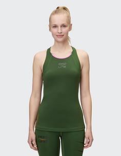 Rückansicht von VENICE BEACH Pro Line Cape Coral Funktionstop Damen dark green
