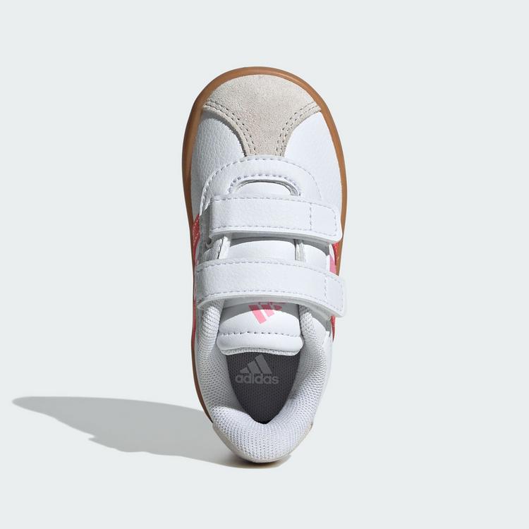 adidas adidas VL Court 3.0 Kids Schuh Sneaker Kinder - Cloud White / Bright Red / Bliss Pink - 1 | SportScheck