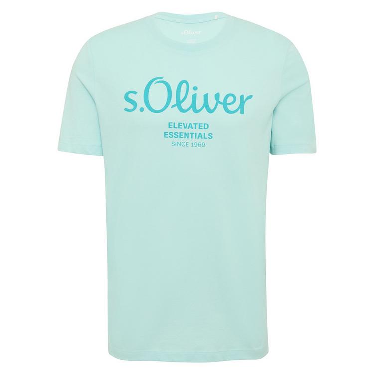 S.OLIVER S.OLIVER T-Shirt T-Shirt Herren - Rot/T&uuml;rkis/T&uuml;rkis/Gr&uuml;n - 1 | SportScheck