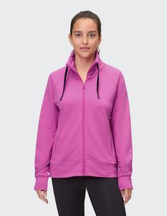 Rückansicht von VENICE BEACH VB Florence Sweatjacke Damen achat pink