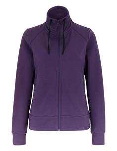 VENICE BEACH VB Florence Sweatjacke Damen eggplant