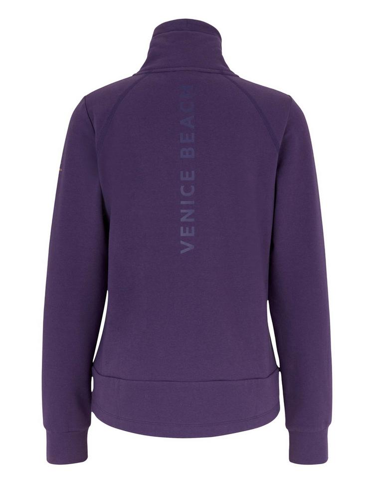 VENICE BEACH VENICE BEACH VB Florence Sweatjacke Damen - eggplant - 1 | SportScheck