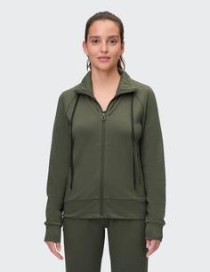 Rückansicht von VENICE BEACH VB Florence Sweatjacke Damen pine