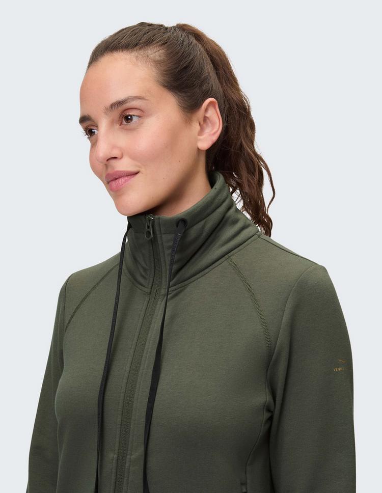 VENICE BEACH VENICE BEACH VB Florence Sweatjacke Damen - pine - 2 | SportScheck