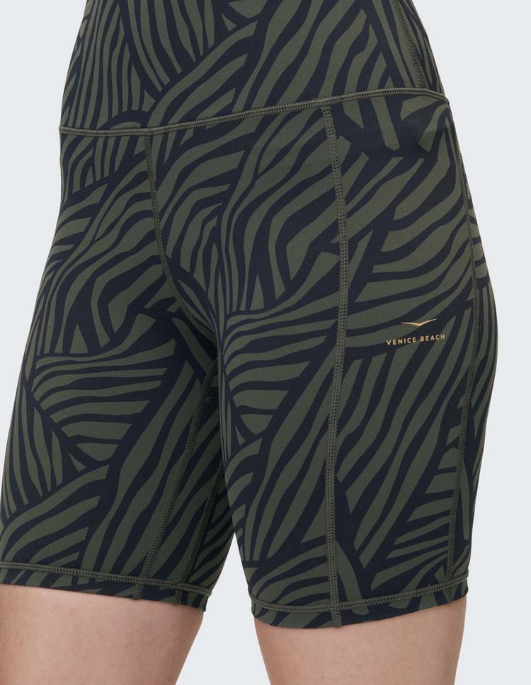 VENICE BEACH VENICE BEACH VB Camelia Shorts Damen - AOP line art small_pine - 2 | SportScheck
