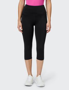 Rückansicht von VENICE BEACH VB Amelia Leggings Damen black