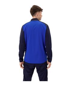 Rückansicht von JAKO Iconic Präsentationsanzug Trainingsanzug blaublau